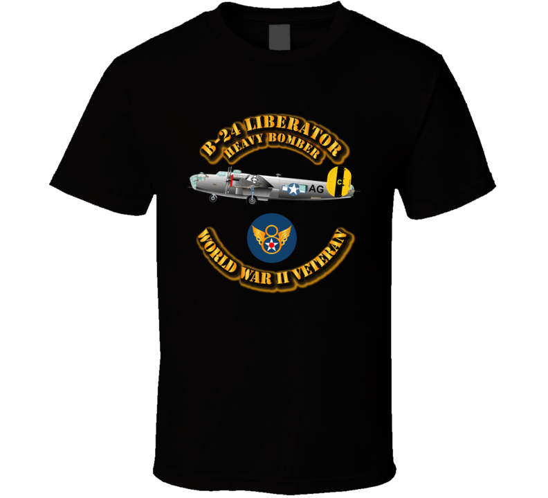 Aac - B-24 Liberator - 8th Af - Wwii T Shirt