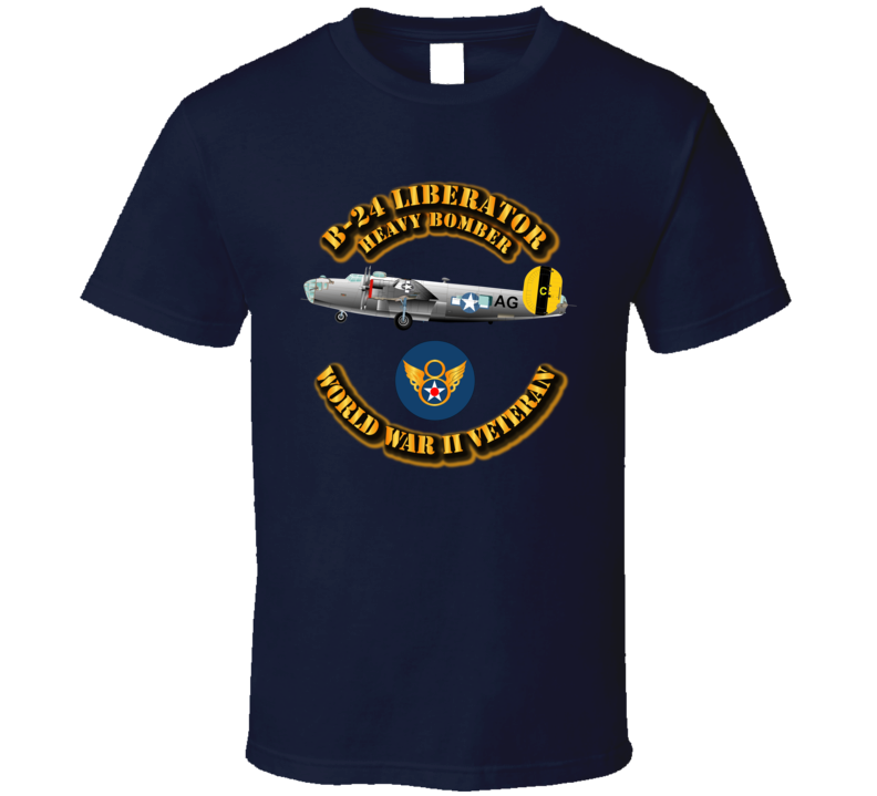 Aac - B-24 Liberator - 8th Af - Wwii T Shirt