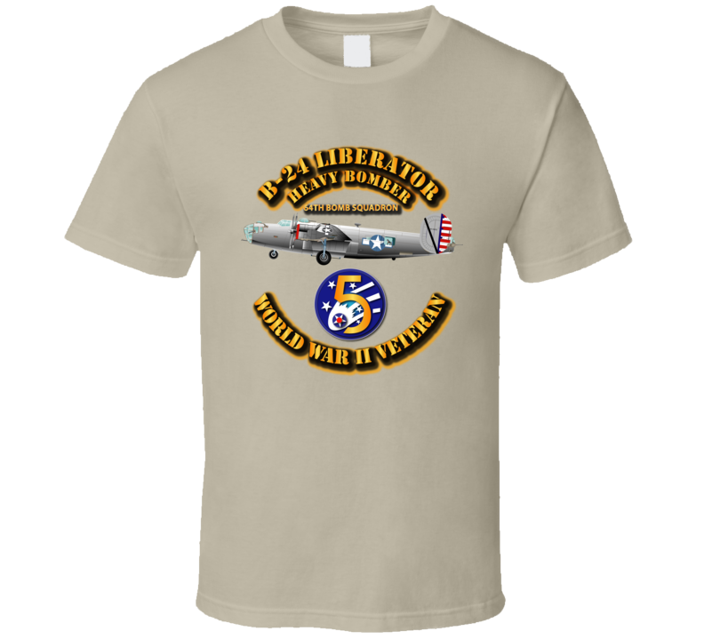 Aac - 43bg - 64th Bs - B-24 - 5th Af T Shirt