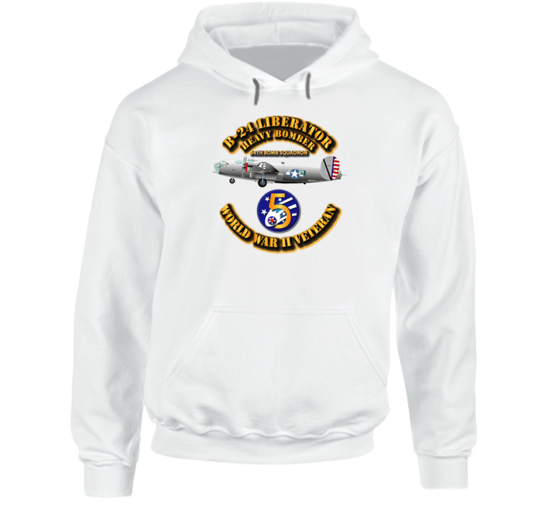 AAC - 43BG - 64th BS - B-24 - 5th AF Hoodie