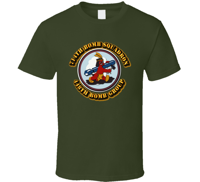 Aac - 714th Bomb Squadron - 448th Bomb Group - 8th Af T Shirt