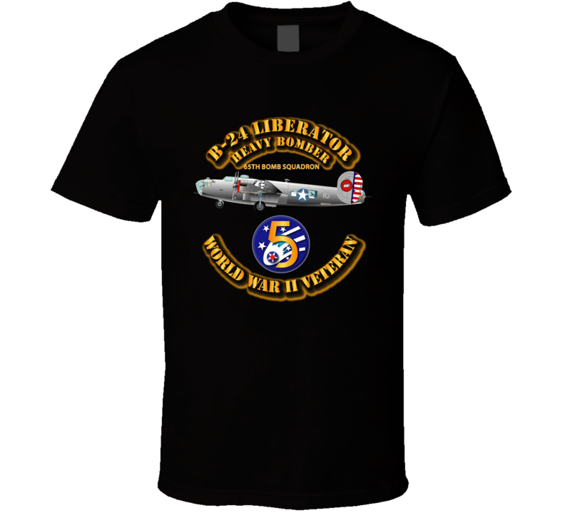 Aac - 43bg - 65th Bs - B-24 - 5th Af T Shirt