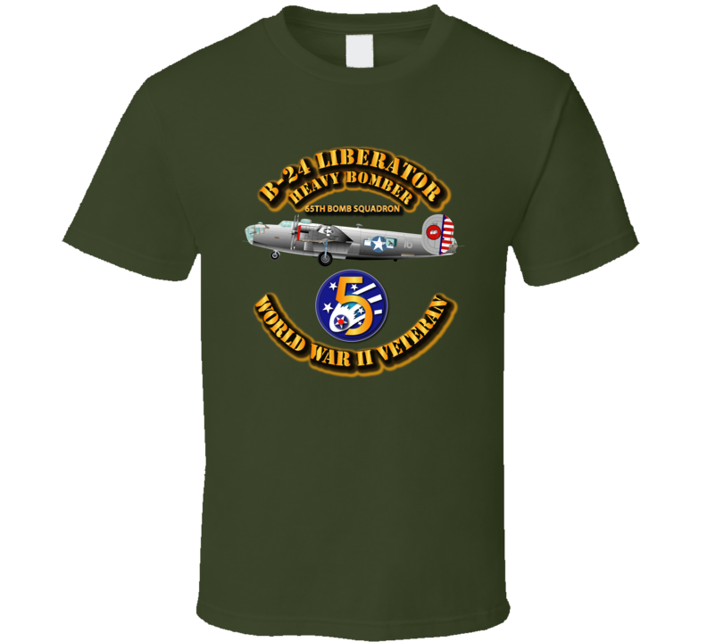 Aac - 43bg - 65th Bs - B-24 - 5th Af T Shirt