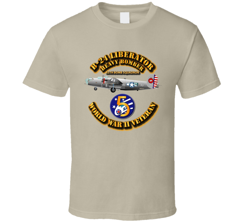 Aac - 43bg - 65th Bs - B-24 - 5th Af T Shirt