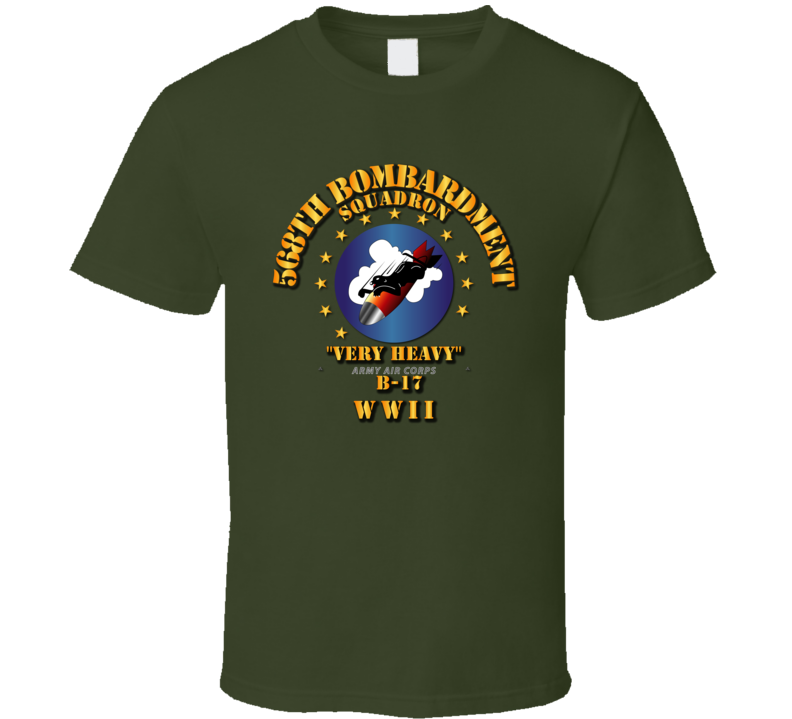  Aac - 568th Bomb Squadron - Wwii T Shirt