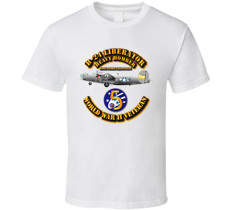  Aac - 22bg - 33rd Bs - B-24 - 5th Af T Shirt