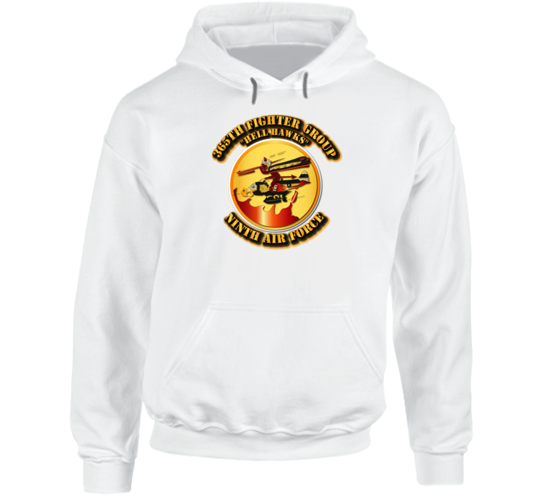Aac - 365th Fighter Group - 9th Af Hoodie