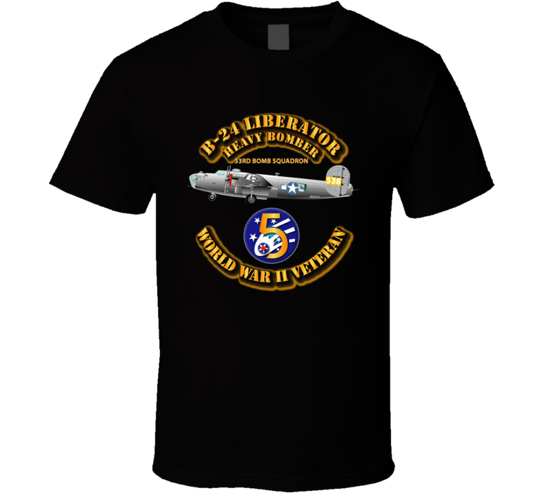  Aac - 22bg - 33rd Bs - B-24 - 5th Af T Shirt