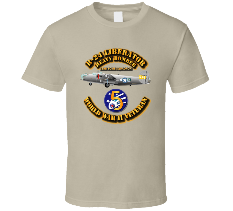  Aac - 22bg - 33rd Bs - B-24 - 5th Af T Shirt