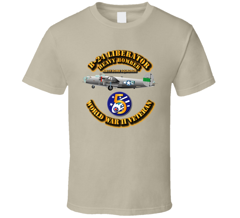  Aac - 22bg - 408th Bs - B-24 - 5th Af T Shirt