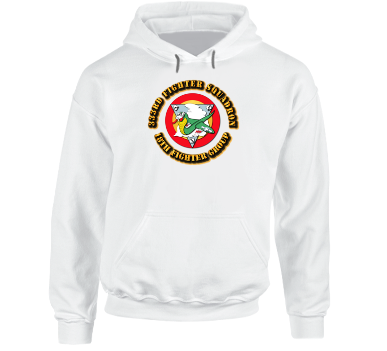 Aac - 333rd Fighter Group- 18fg - Coral Cobras Hoodie