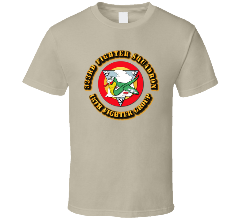 Aac - 333rd Fighter Group- 18fg - Coral Cobras T Shirt