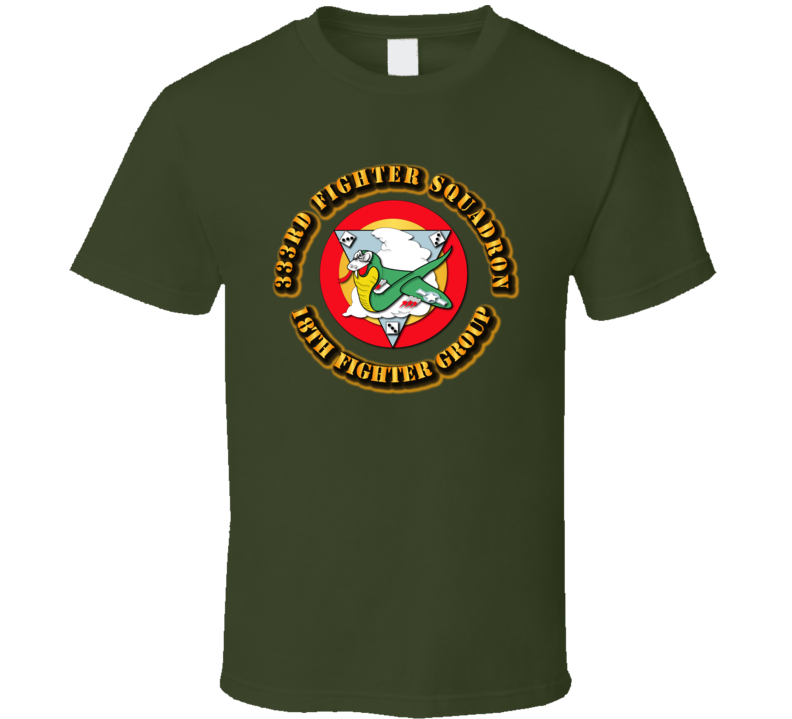 Aac - 333rd Fighter Group- 18fg - Coral Cobras T Shirt