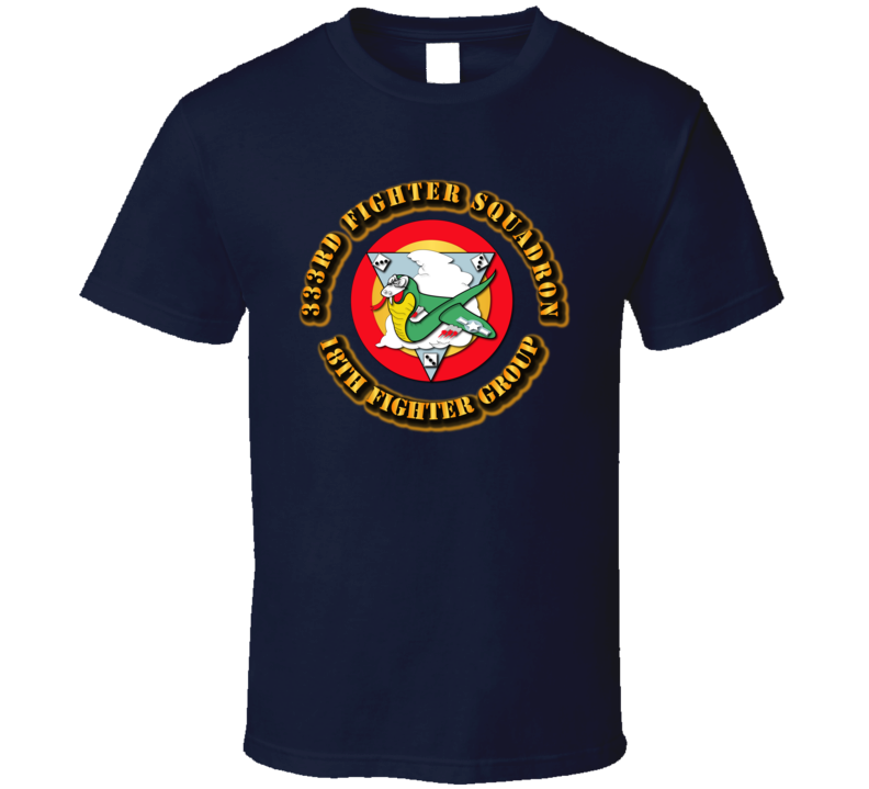 Aac - 333rd Fighter Group- 18fg - Coral Cobras T Shirt