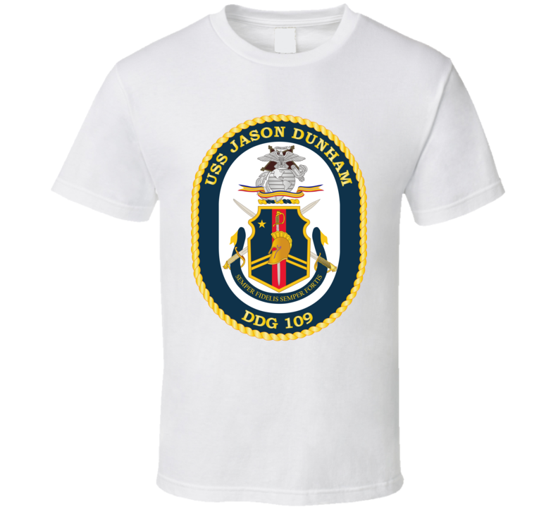 Navy - Uss Jason Dunham - Ddg-109 T Shirt
