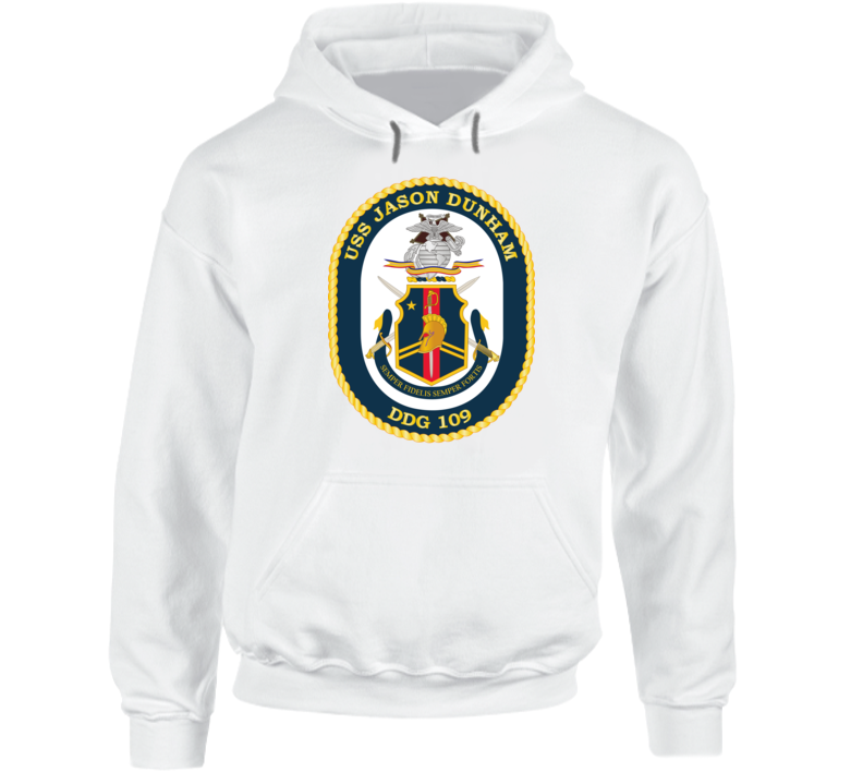 Navy - Uss Jason Dunham - Ddg-109 Hodie Hoodie
