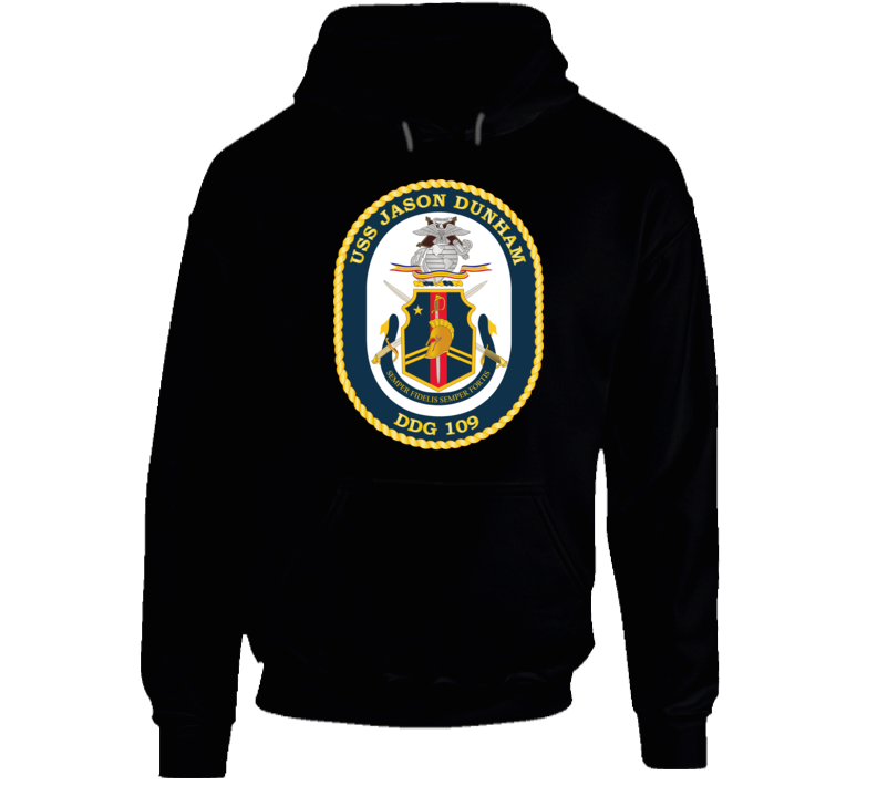 Navy - Uss Jason Dunham - Ddg-109 Hodie Hoodie