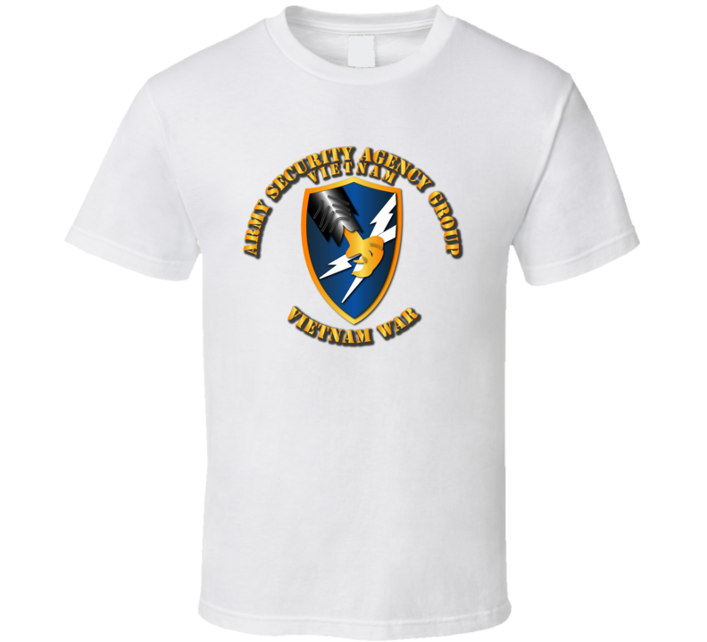 Army Security Agency Group Vn War W Txt T Shirt