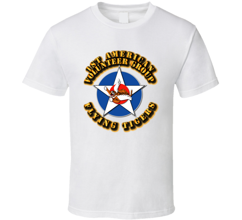 Aac - 1st American Volunteer Group T Shirt