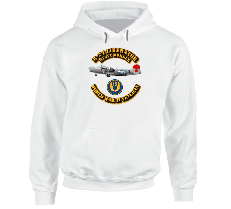 Aac - 49th Bw - B-24 Liberator - 15th Af Hoodie