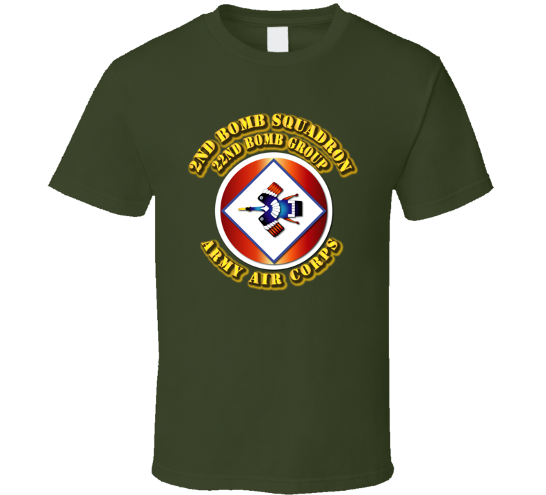 Aac - 2nd Bomb Squadron T Shirt