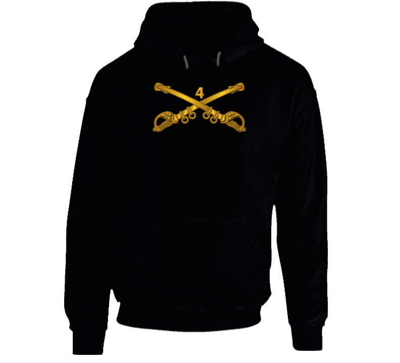 Army - 4th Cavalry Branch Wo Txt Hoodie