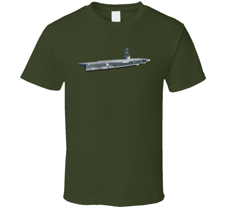 Navy - Uss Gerald R Ford - Cvn 78 - Ship Only T Shirt