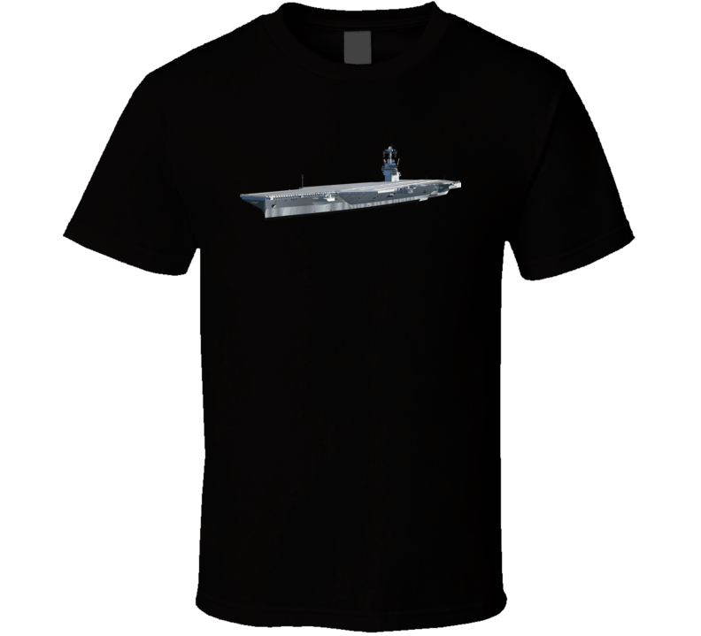 Navy - Uss Gerald R Ford - Cvn 78 - Ship Only T Shirt