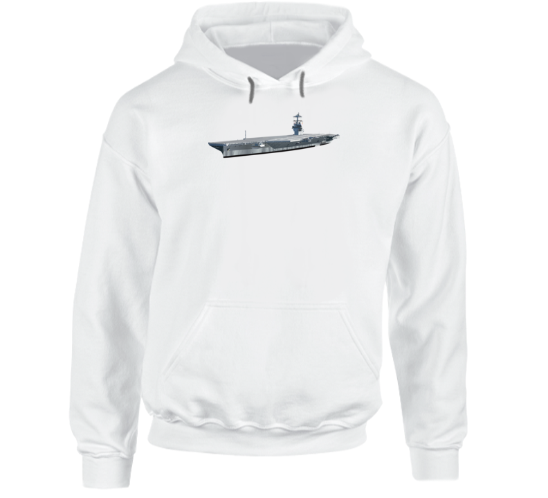 Navy - Uss Gerald R Ford - Cvn 78 - Ship Only Hoodie