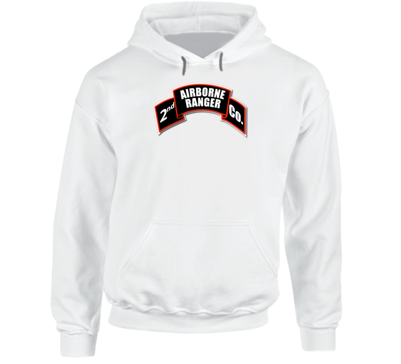 Sof - 2nd Ranger Infantry Company - Airborne Scroll Hoodie