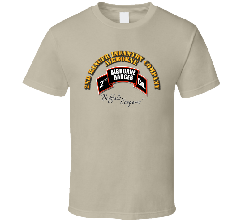 Sof - 2nd Ranger Infantry Company - Airborne T Shirt