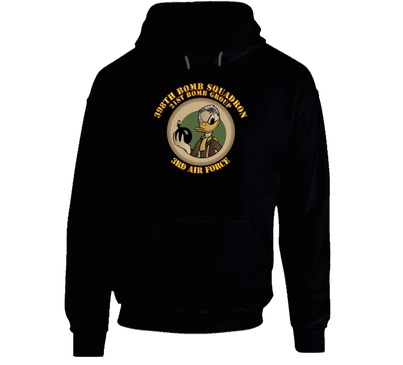 398th Bomb Squadron, 21st Bomb Group, 3rd Af W Txt Hoodie