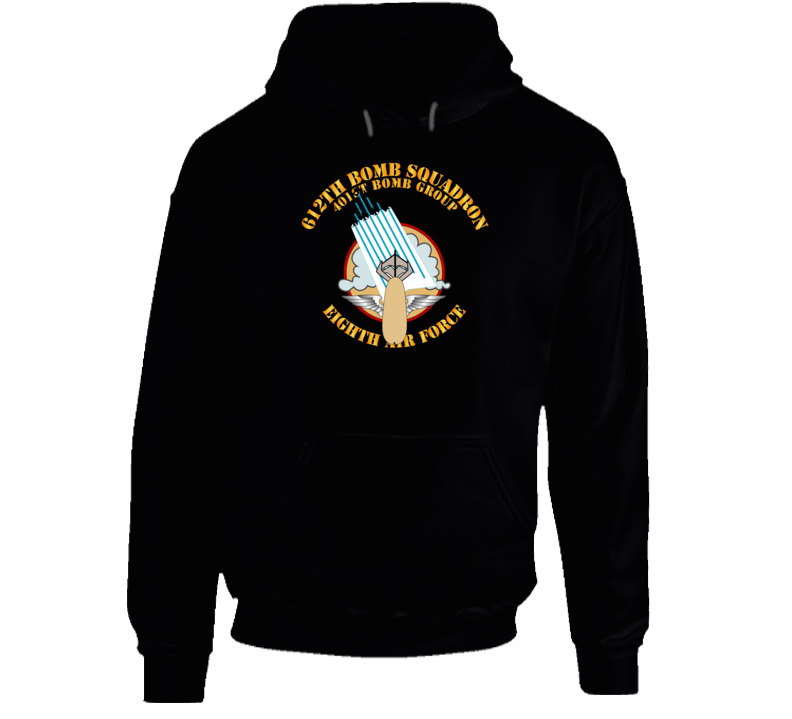 612th  Bs - 401st Bg - 8th Af W Txt Hoodie