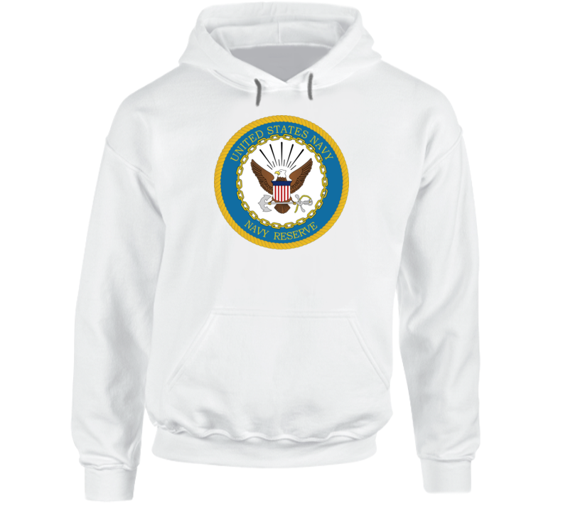 Navy Reserve Without Text Hoodie
