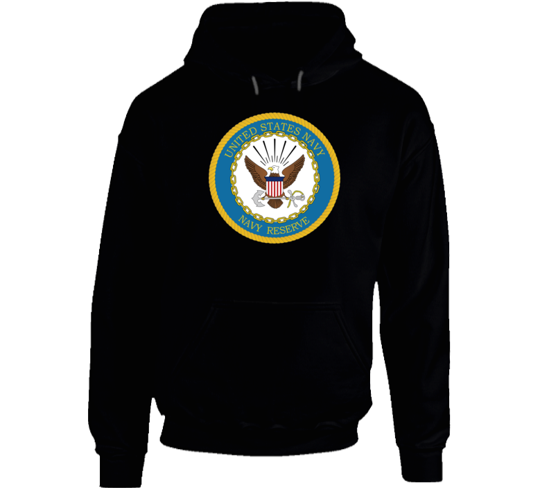 Navy Reserve Without Text Hoodie