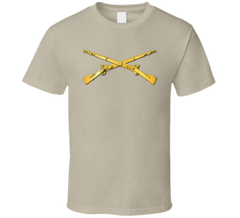 Army - Infantry Branch - Crossed Rifles T Shirt