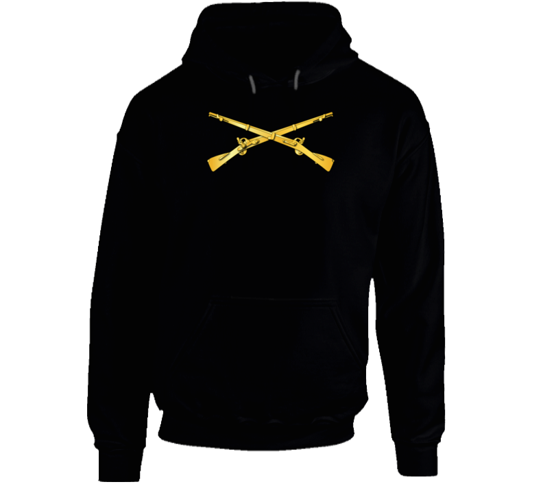 Army - Infantry Branch - Crossed Rifles Hoodie