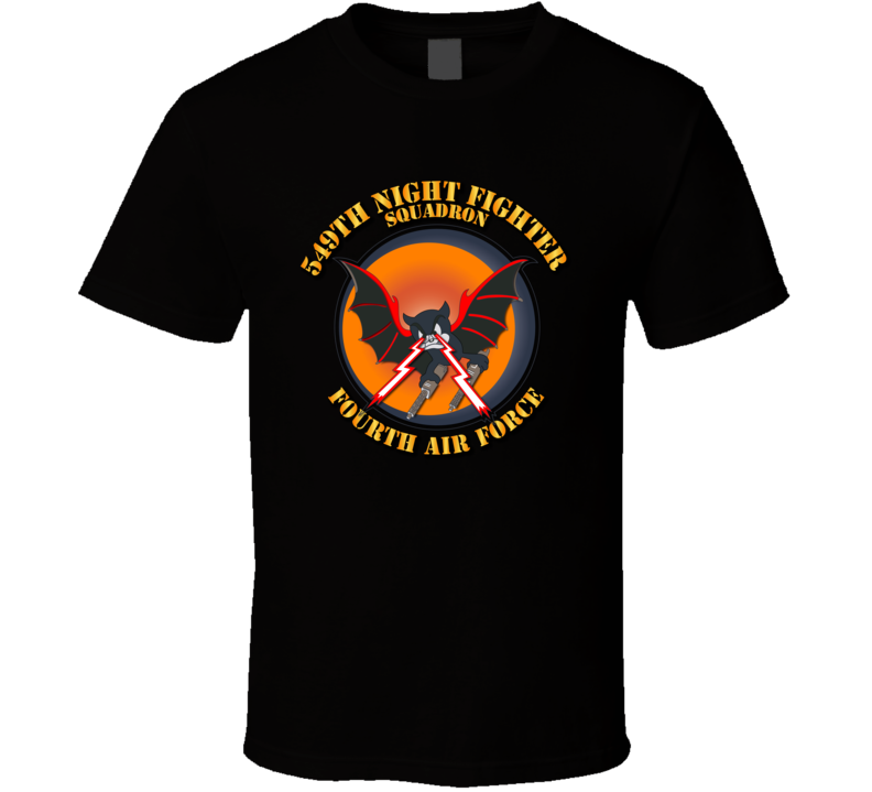 Aac - 549th Nfs - 4th Af With Txt T Shirt