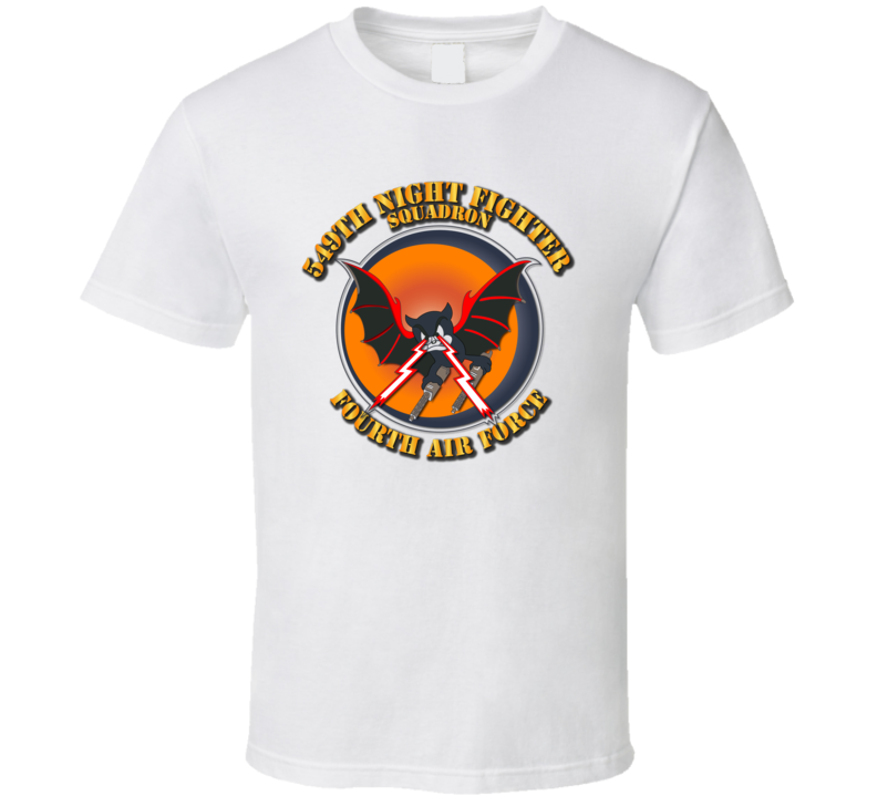 Aac - 549th Nfs - 4th Af With Txt T Shirt