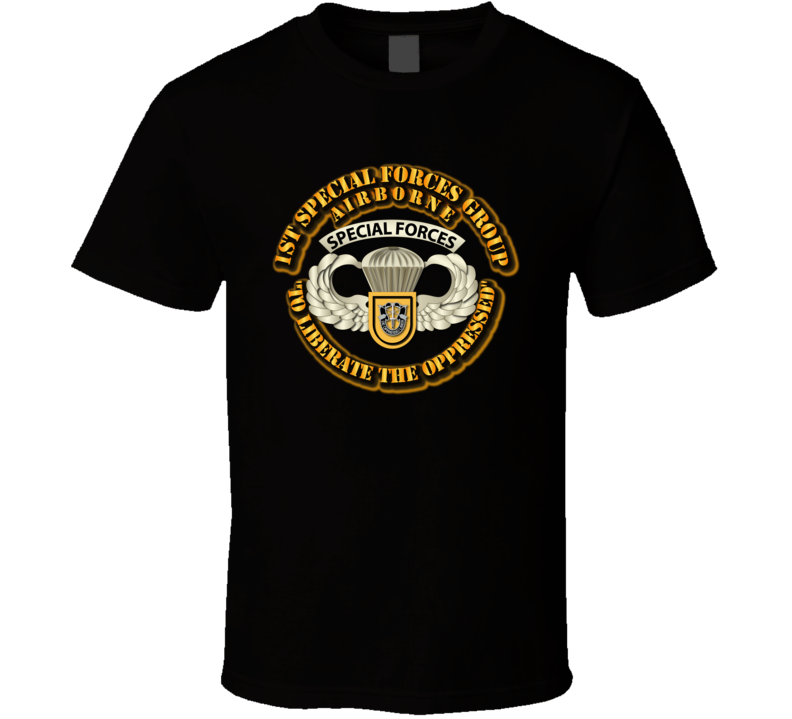 Sof - 1st Sfg - Airborne Badge T Shirt