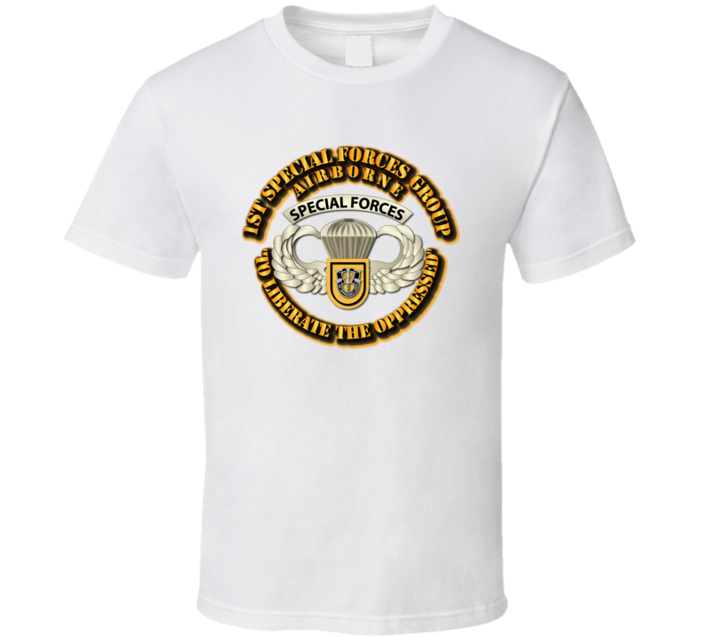 Sof - 1st Sfg - Airborne Badge T Shirt