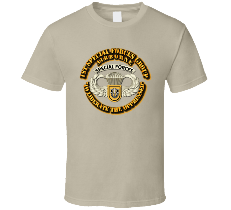 Sof - 1st Sfg - Airborne Badge T Shirt