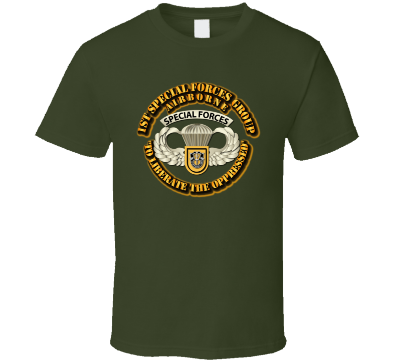 Sof - 1st Sfg - Airborne Badge T Shirt