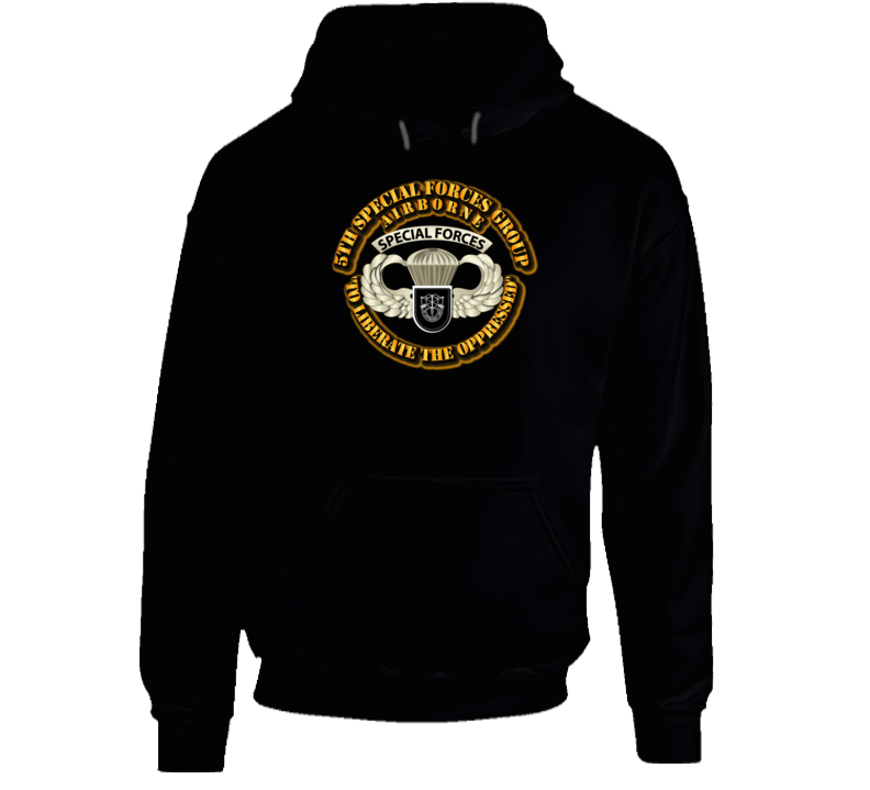 Sof - 5th Sfg - Airborne Badge Hoodie