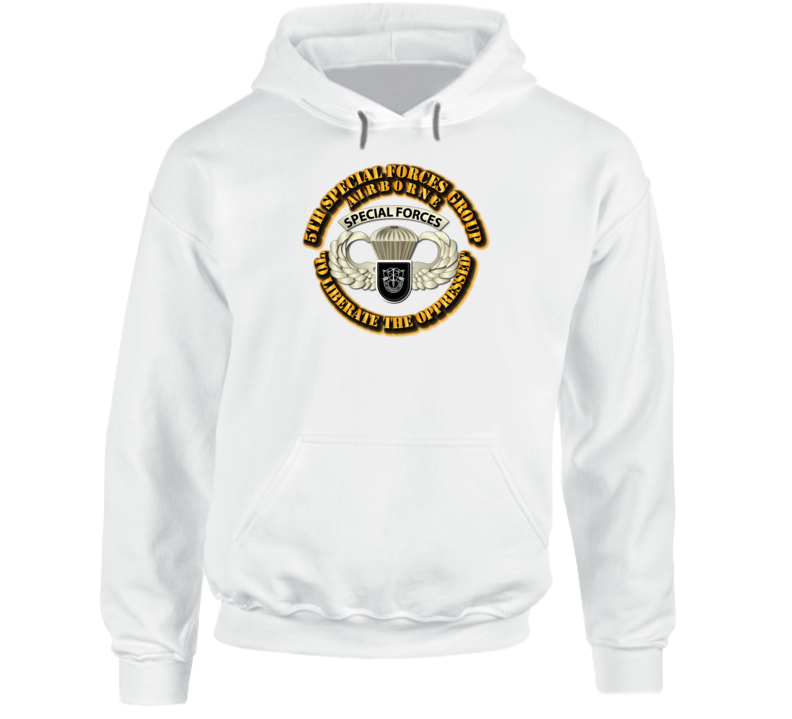 Sof - 5th Sfg - Airborne Badge Hoodie