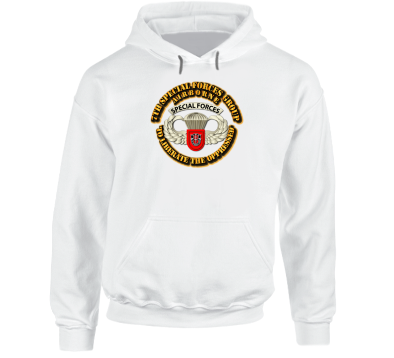 Sof - 7th Sfg - Airborne Badge Hoodie