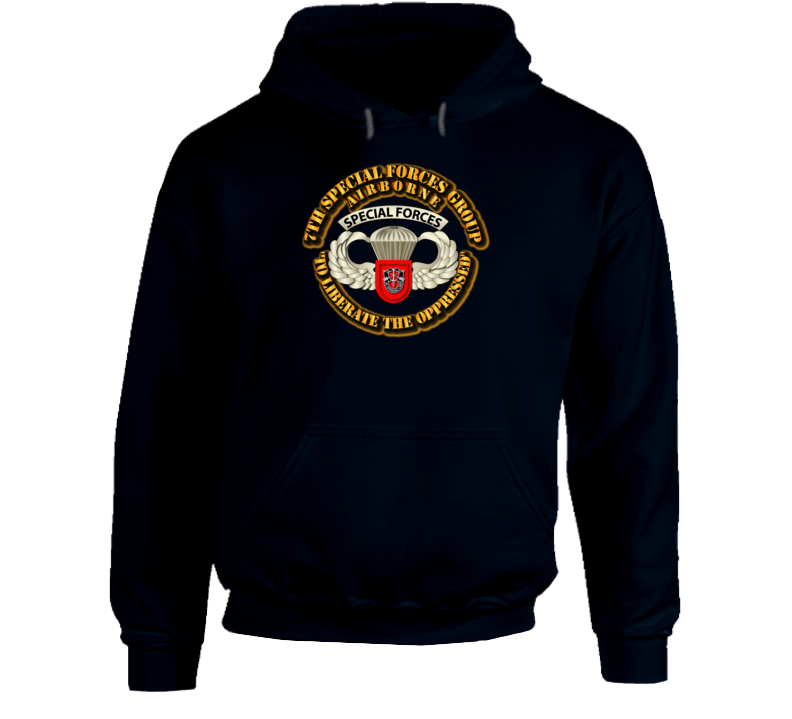 Sof - 7th Sfg - Airborne Badge Hoodie