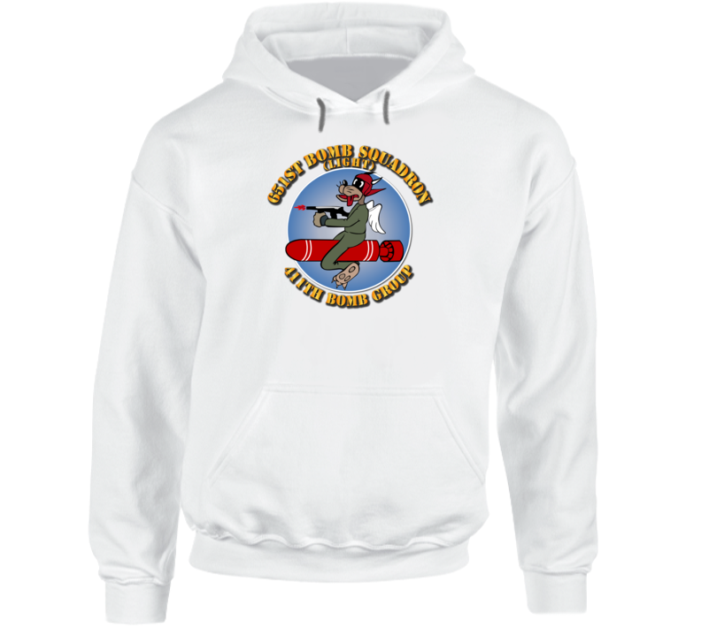 Aac - 651st Bs (light) - 411th Bg W Txt Hoodie