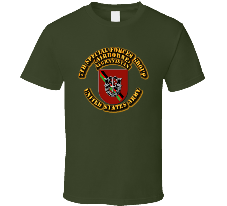 Sof - 7th Sfg - Flash - With Afg  Band T Shirt