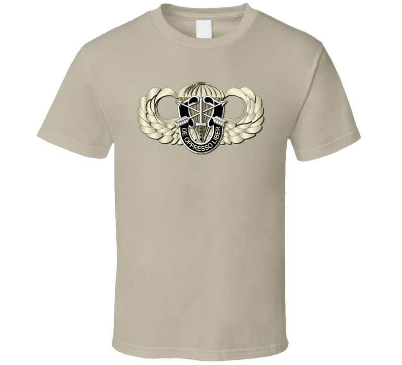 Sof - Airborne Badge - Sf - Dui T Shirt 